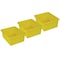Romanoff Storage Bin, Yellow, 3 PK ROM16103 - alternate 1